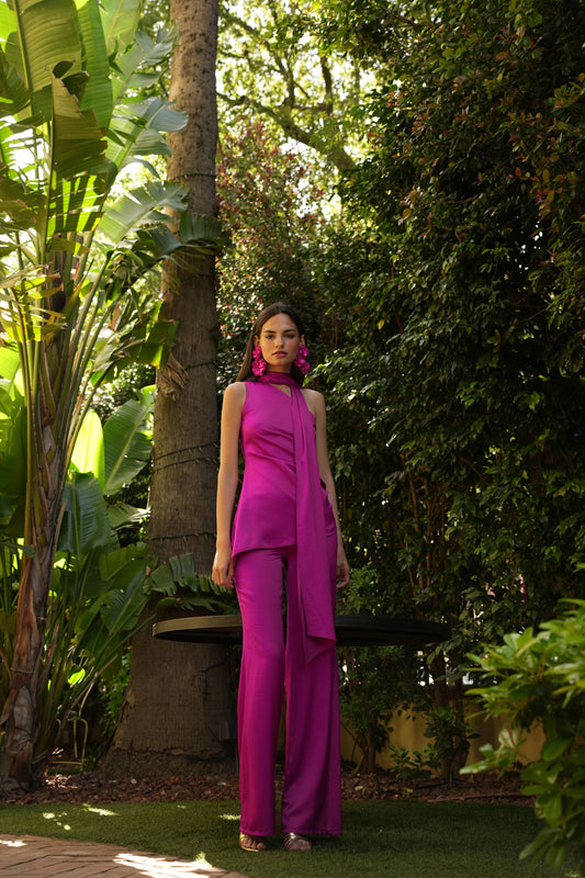 Elegantný nadčasový set Seoul - nohavice a top