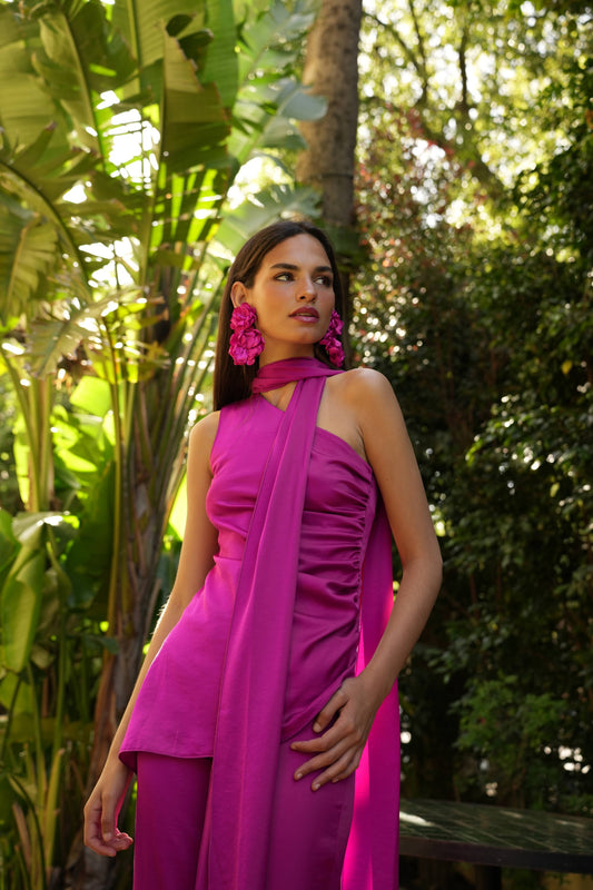 Elegantný nadčasový set Seoul - nohavice a top